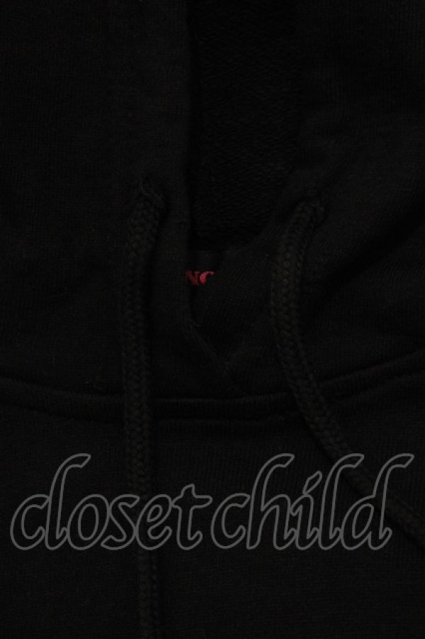 画像5: ALGONQUINS / プリントプルパーカー  黒 H-25-09-24-021-AL-TO-KB-ZH (5)