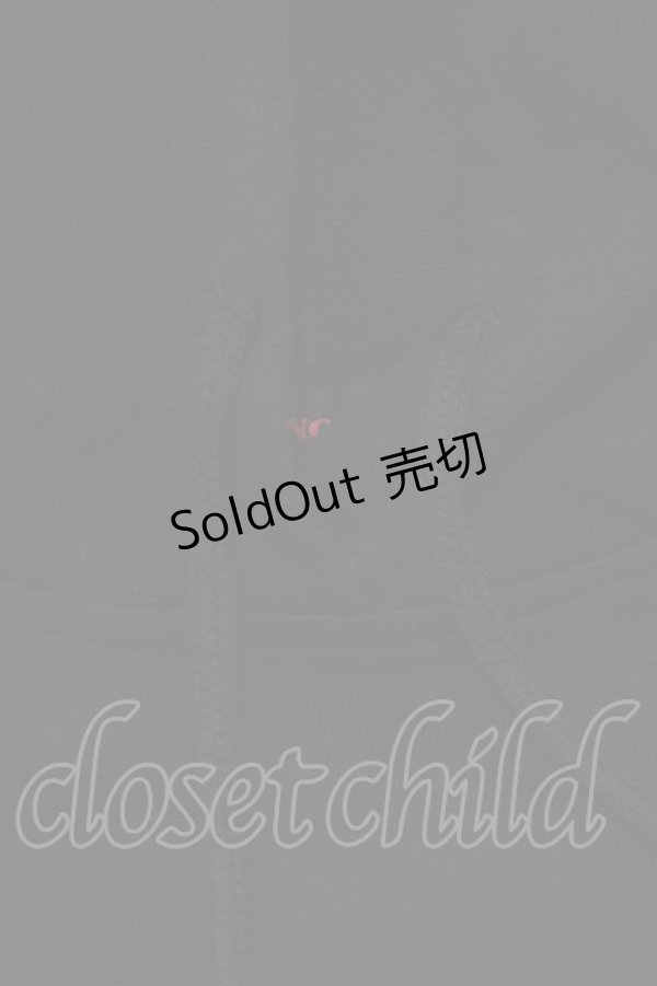 画像5: ALGONQUINS / プリントプルパーカー  黒 H-25-09-24-021-AL-TO-KB-ZH (5)