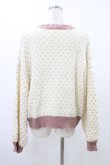 画像2: merry jenny / flower gardenニットカーディガン  ピンク H-25-09-25-1043-LO-TO-KB-ZH (2)