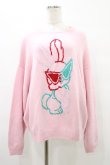 画像1: Candy Stripper / COOL BUNNY KNIT  ピンク H-25-09-25-1044-PU-TO-KB-ZH (1)
