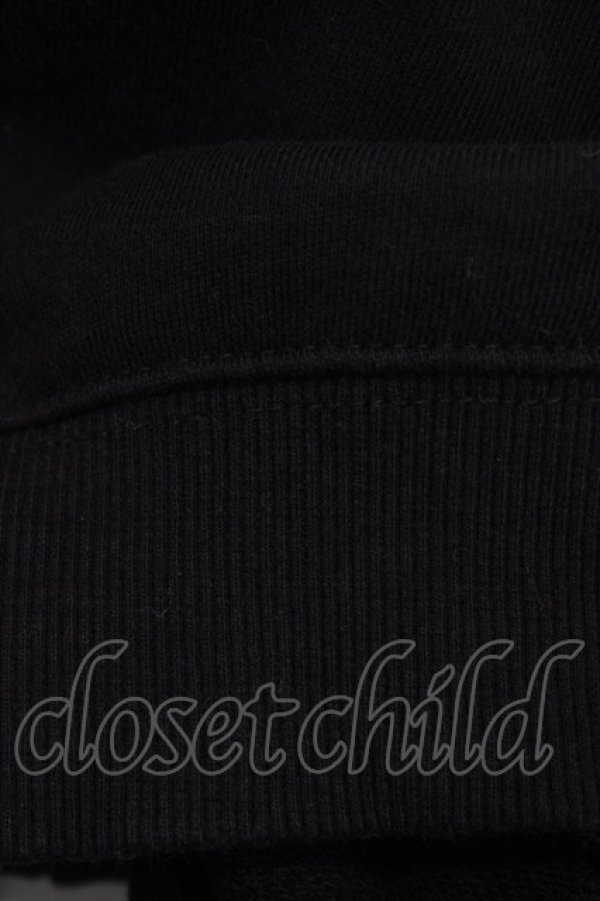 画像3: Candy Stripper / PLAYFUL SWEAT HOODIE  ブラック H-25-09-25-1050-PU-TO-KB-ZH (3)