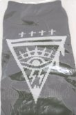 画像2: KRY CLOTHING / スニーカーソックス  黒 H-25-09-25-1012-EL-ZA-KB-ZH (2)