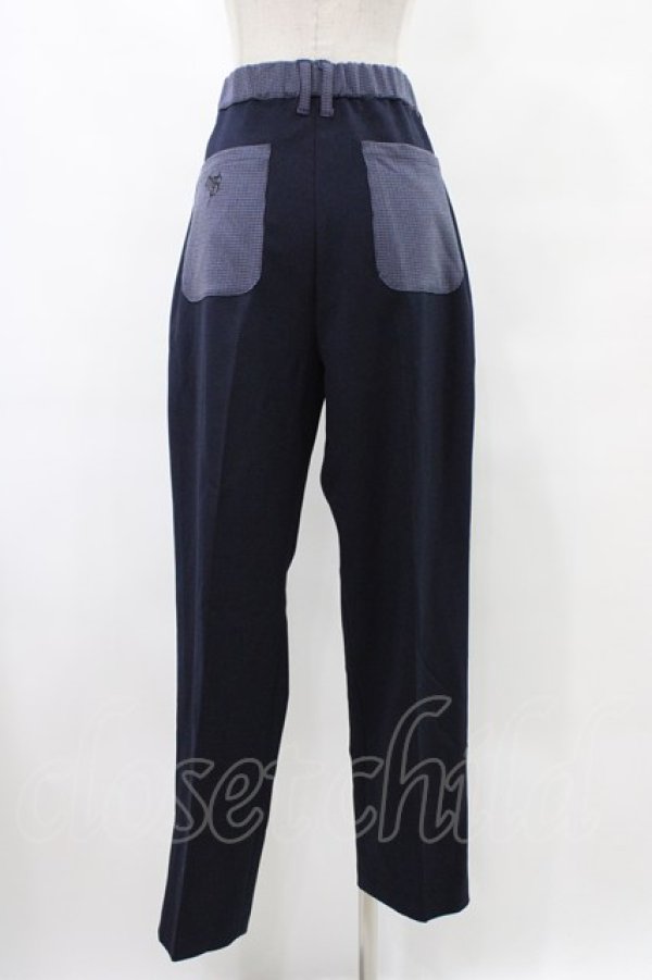画像2: MILKBOY / 2TONE PANTS  ネイビー H-25-09-25-1021-MB-PA-KB-ZH (2)