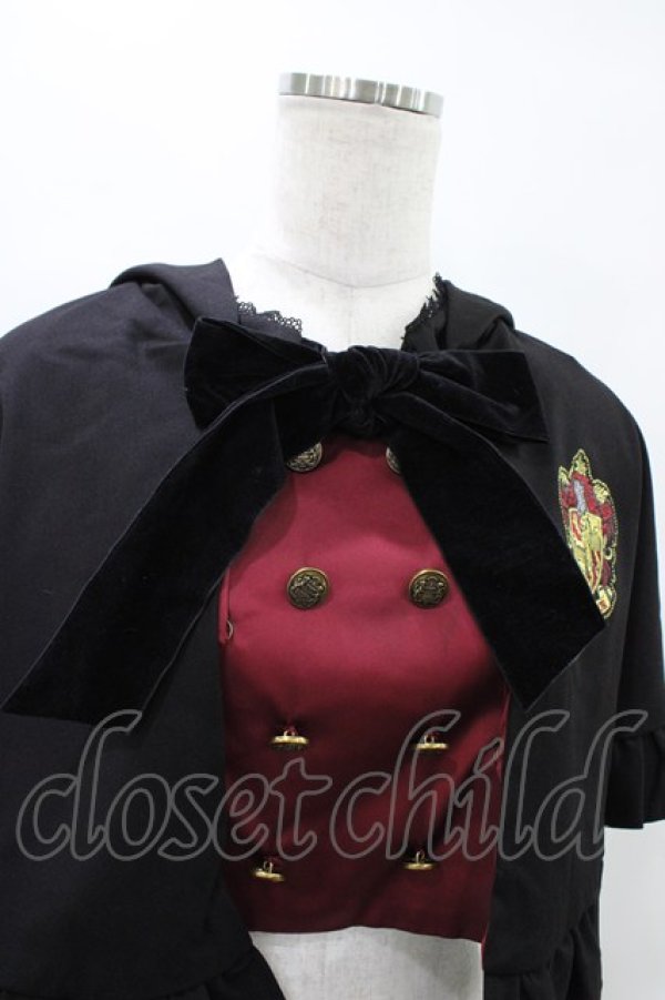 画像4: ATELIER PIERROT / ハリー・ポッター ダブルボタン2Wayケープ  グリフィンドール（レッド） H-25-09-25-1022-EL-JA-KB-ZH (4)
