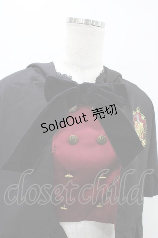 画像4: ATELIER PIERROT / ハリー・ポッター ダブルボタン2Wayケープ  グリフィンドール（レッド） H-25-09-25-1022-EL-JA-KB-ZH (4)