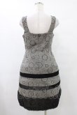 画像2: Jane Marple / ドット刺繍ツイードジャンパースカート  グレー H-25-09-25-1027-JM-OP-KB-ZH (2)