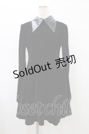 画像: KILL STAR / Cathedral II skater Dress M 黒×白 H-25-09-25-1032-SL-OP-KB-ZH
