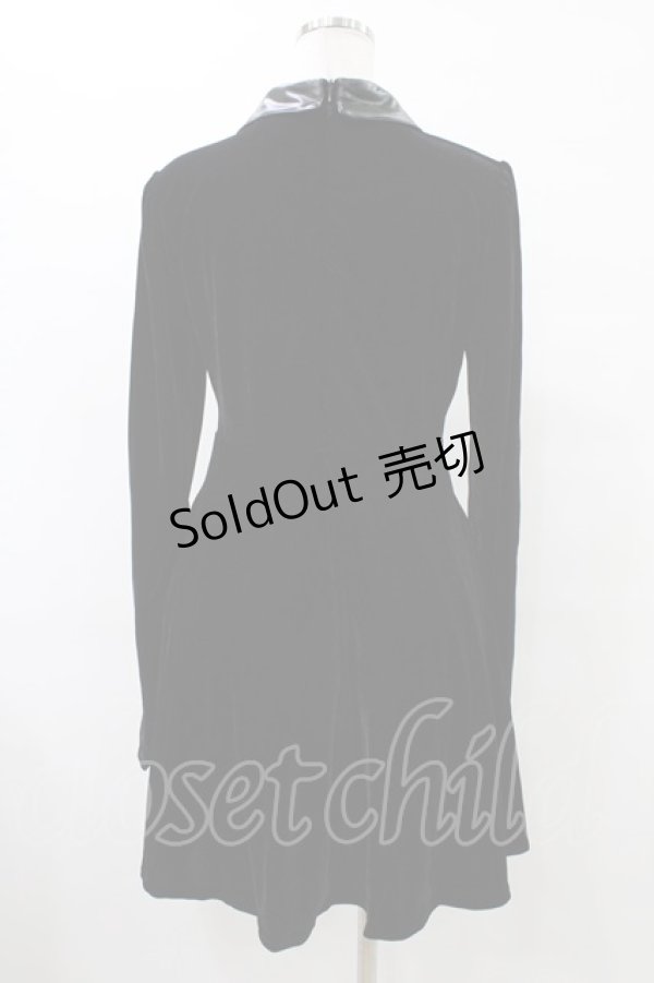 画像2: KILL STAR / Cathedral II skater Dress M 黒×白 H-25-09-25-1032-SL-OP-KB-ZH (2)