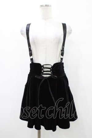 画像: KILL STAR / ABOLOFT SUSPENDER DRESS SKIRT S ブラック H-25-09-25-1036-SL-SK-KB-ZH