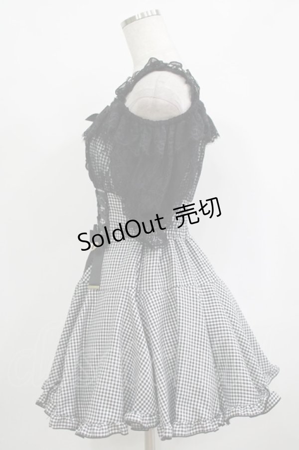 画像2: LIZ LISA / オフショルレイヤードワンピース Free ブラック H-25-09-26-027-LO-OP-NS-ZH (2)