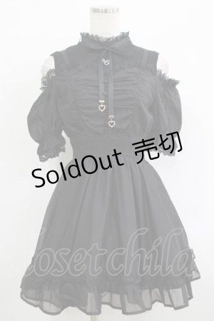 画像: couture BY ROJITA / レイヤード風オフショルワンピース Free ブラック H-25-09-26-030-GO-OP-NS-ZH
