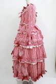 画像2: BABY,THE STARS SHINE BRIGHT / Sweet Gingham Dollロングワンピース Free エンジ H-25-09-26-005-BA-OP-NS-ZH (2)