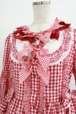 画像4: BABY,THE STARS SHINE BRIGHT / Sweet Gingham Dollロングワンピース Free エンジ H-25-09-26-005-BA-OP-NS-ZH (4)
