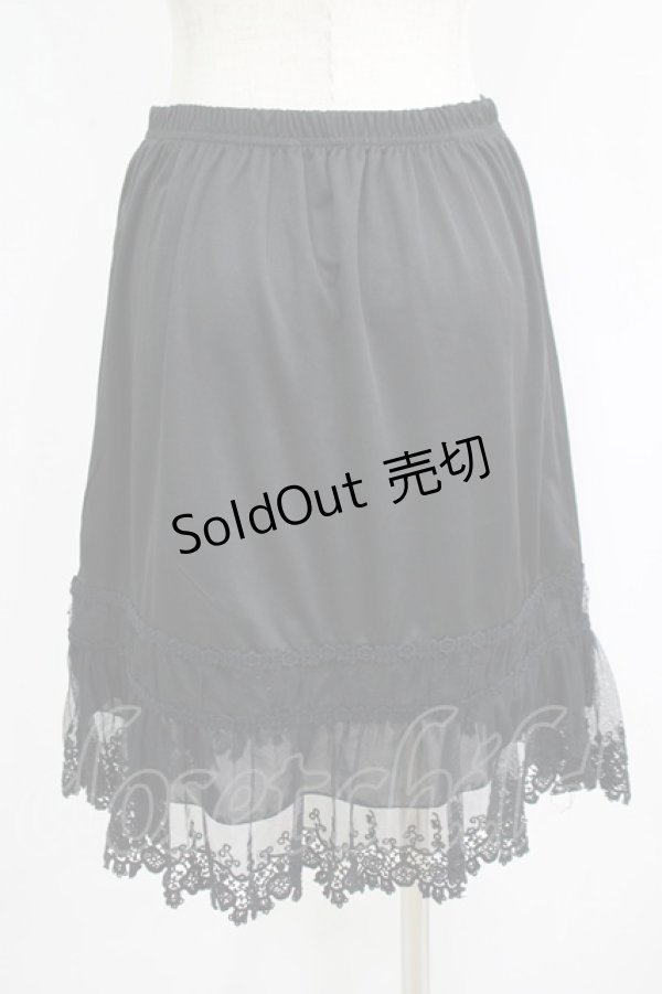 画像2: axes femme / ペチスカート M ブラック H-25-09-26-041-AX-SK-NS-ZH (2)