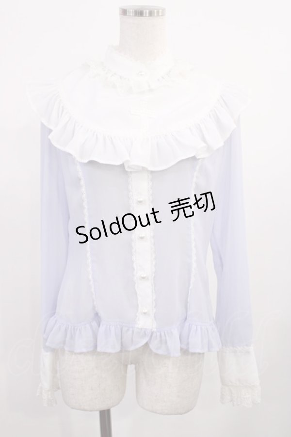 画像1: Angelic Pretty / シスターブラウス Free ラベンダー H-25-09-26-1027-AP-BL-NS-ZH (1)