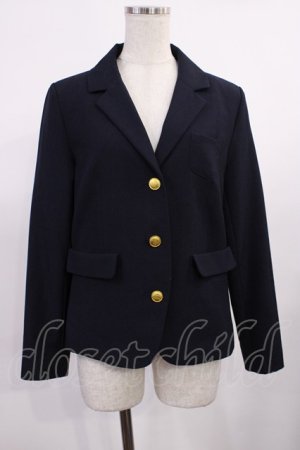 画像: Fi.n.t / 金ボタンジャケット Free NAVY H-25-09-26-1037-CA-BL-NS-ZH