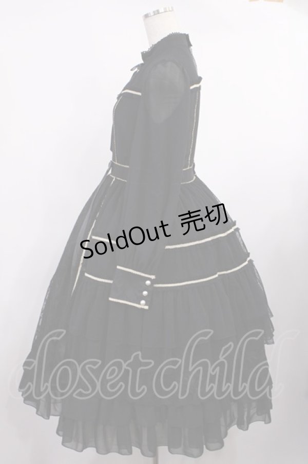 画像2: Angelic Pretty / Elegant Lacyワンピース Free ブラック H-25-09-26-1005-AP-OP-NS-ZH (2)