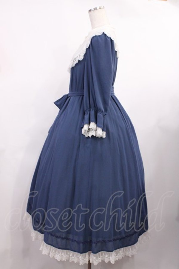 画像2: Victorian maiden / リラックスレディドレス Free ナイトブルー H-25-09-26-1008-CL-OP-NS-ZH (2)