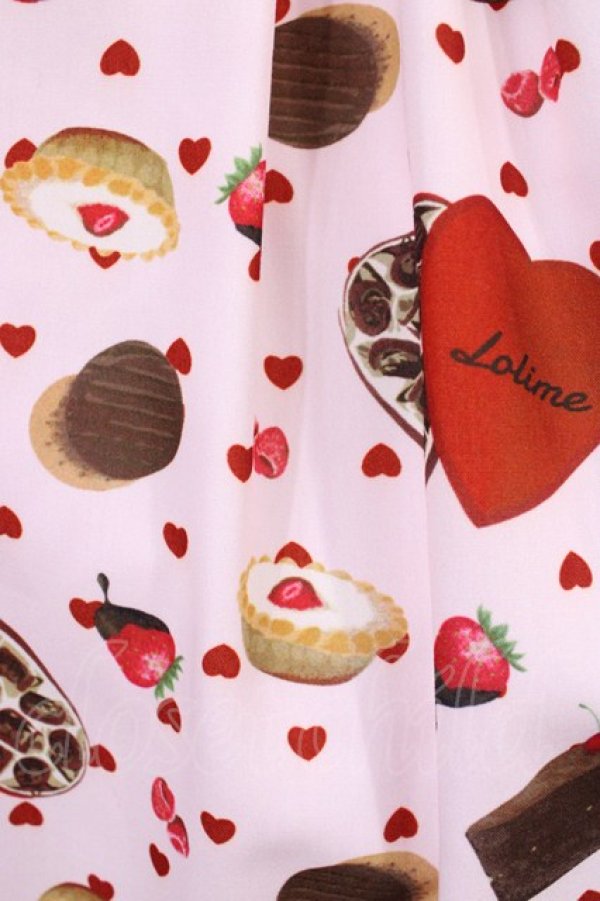 画像3: mellfy memory / Lolime/Alice's Valentineワンピース M ピンク H-25-09-26-1009-LO-OP-NS-ZH (3)