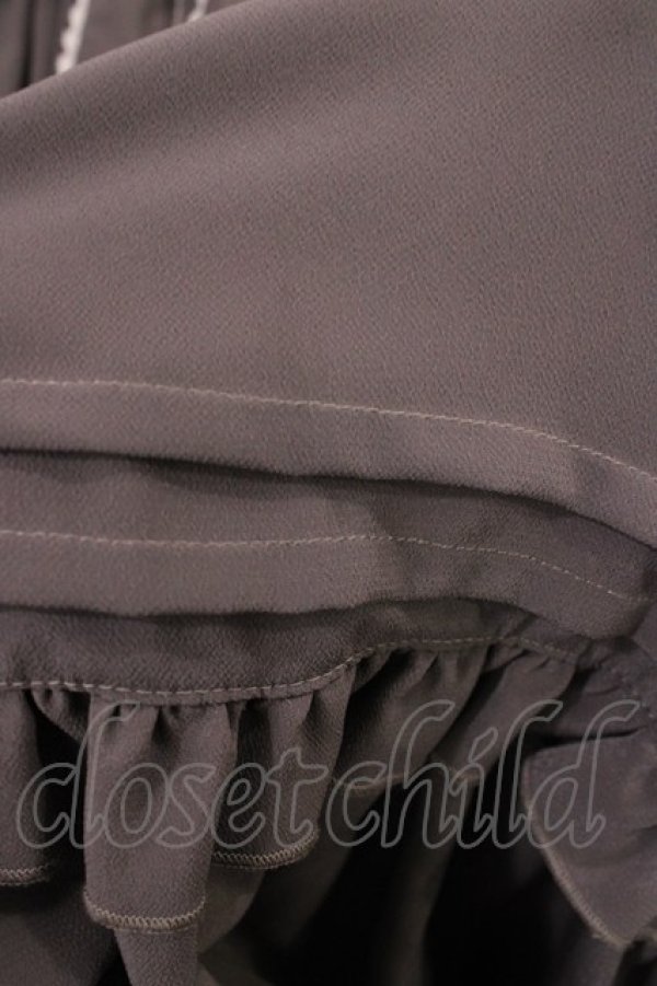 画像5: metamorphose / レースアップティアードロングジャンパースカート Free グレージュ H-25-09-26-1001-ME-OP-NS-ZH (5)