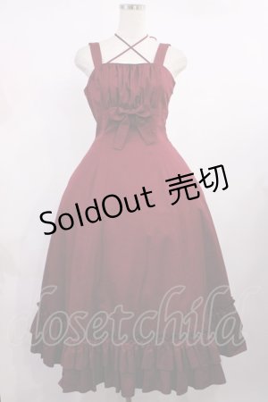 画像: Victorian maiden / ノーブルサテンマリーローズドレス free ワイン H-25-09-26-1002-CL-OP-NS-ZH