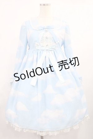 画像: Angelic Pretty / Misty Skyワンピース Free サックス H-25-09-26-1015-AP-OP-NS-ZH