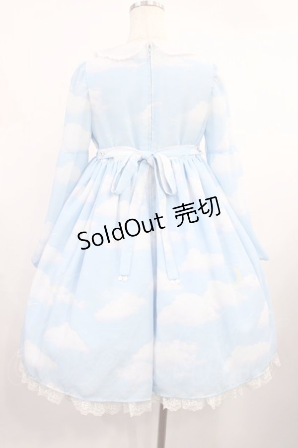 画像3: Angelic Pretty / Misty Skyワンピース Free サックス H-25-09-26-1015-AP-OP-NS-ZH (3)