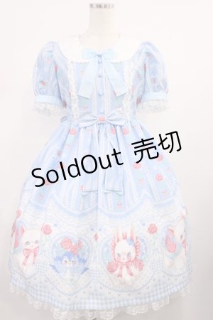 画像: Angelic Pretty / Be My Valentineワンピース Free サックス H-25-09-26-1017-AP-OP-NS-ZH