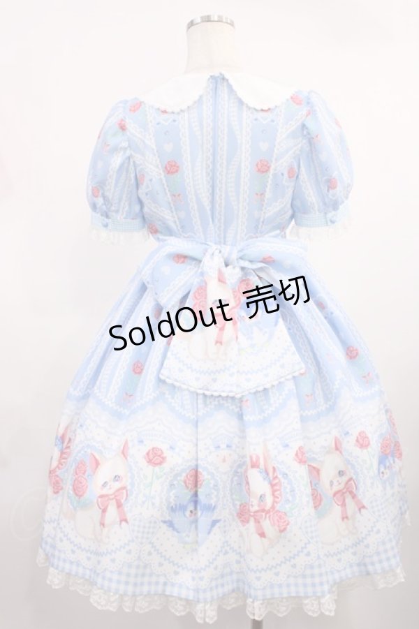 画像3: Angelic Pretty / Be My Valentineワンピース Free サックス H-25-09-26-1017-AP-OP-NS-ZH (3)