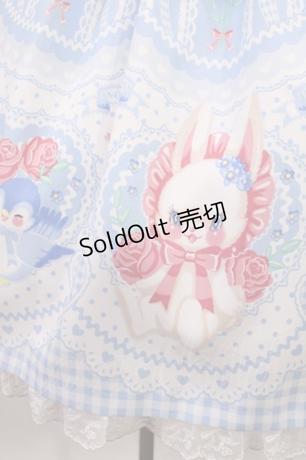 画像5: Angelic Pretty / Be My Valentineワンピース Free サックス H-25-09-26-1017-AP-OP-NS-ZH (5)