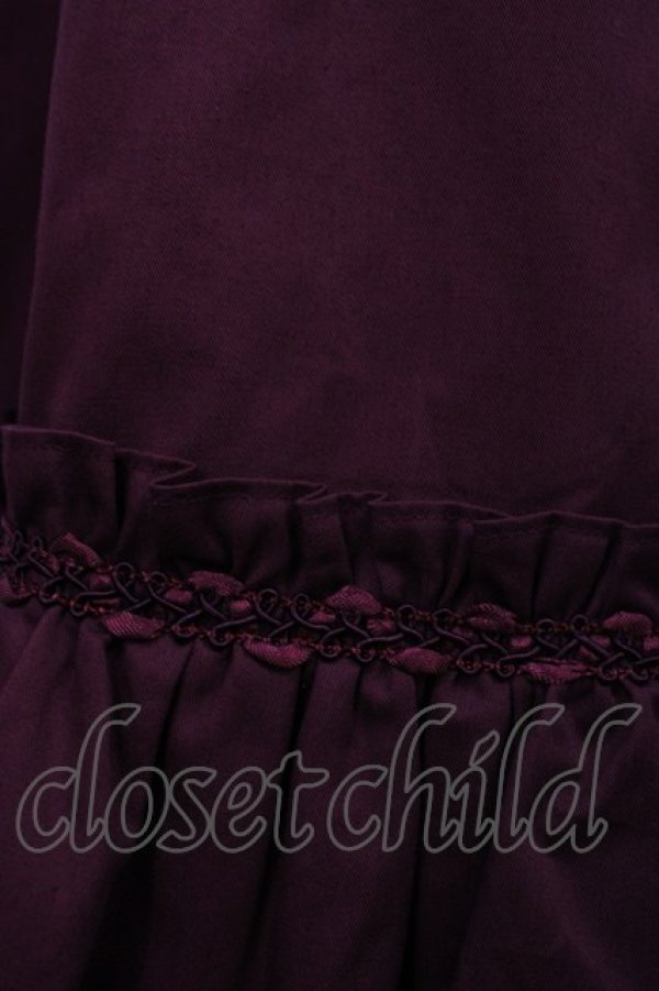 画像4: Victorian maiden / ノーブルサテンマリーローズドレス free ワイン H-25-09-26-1002-CL-OP-NS-ZH (4)