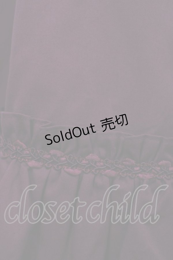 画像4: Victorian maiden / ノーブルサテンマリーローズドレス free ワイン H-25-09-26-1002-CL-OP-NS-ZH (4)