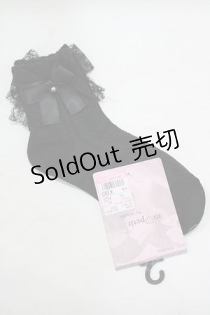 画像: m petit by misako / AMCSフロートリボンPL  ブラック H-25-09-26-064-LO-ZA-NS-ZH