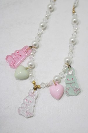 画像: Angelic Pretty / Gummy Bunnyネックレス  ホワイト H-25-09-26-068-AP-AC-NS-ZH