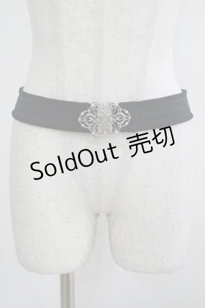 画像: axes femme / スノービジューゴムベルト Free ブラック H-25-09-26-069-AX-ZA-NS-ZH