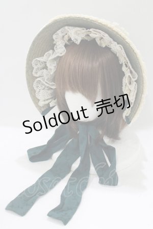 画像: Hoshibako Works / 西洋人形魔法ボンネット  グリーン H-25-09-26-077-LO-AC-NS-ZH