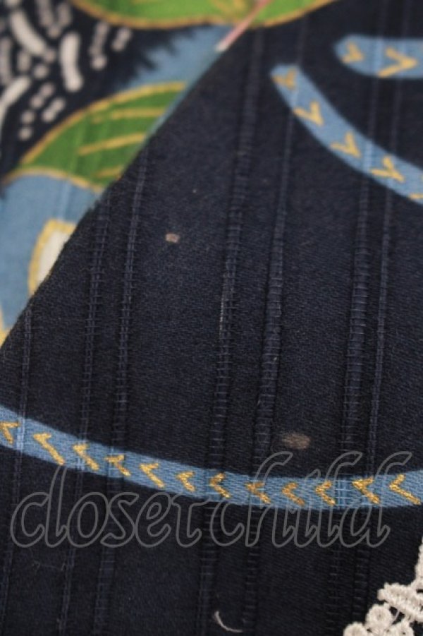 完売再販無し marcHenTica 大和撫子ワンピース 紺 新品 丈−15cm b47c23bfc66af2c9b425f6d2b6eefc