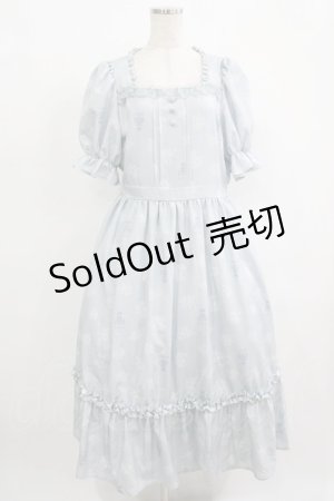 画像: m petit by misako / MSKハナガラスクエアNOP L サックス H-25-09-26-013-LO-OP-NS-ZH