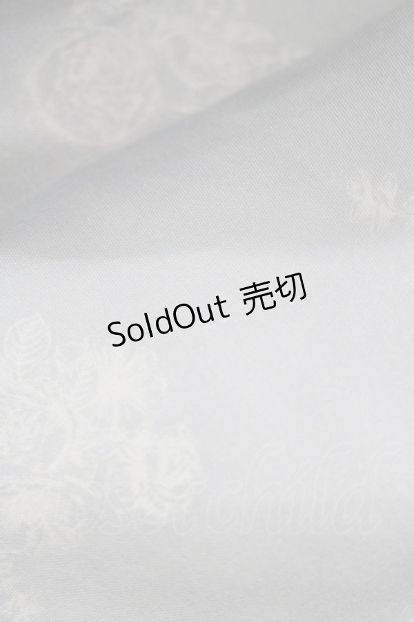 画像4: m petit by misako / MSKハナガラスクエアNOP L サックス H-25-09-26-013-LO-OP-NS-ZH (4)