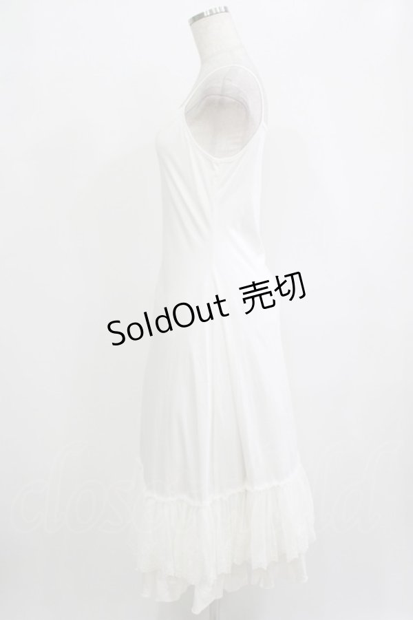 画像2: Hoshibako Works / エアリーフローラインナーワンピース ロング/L ホワイト H-25-09-26-019-LO-OP-NS-ZH (2)