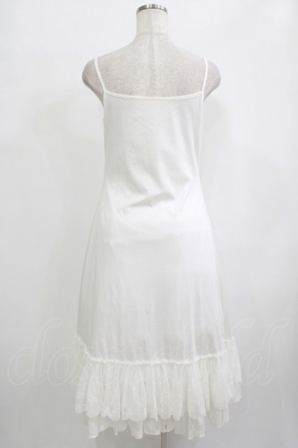 画像3: Hoshibako Works / エアリーフローラインナーワンピース ロング/L ホワイト H-25-09-26-019-LO-OP-NS-ZH (3)