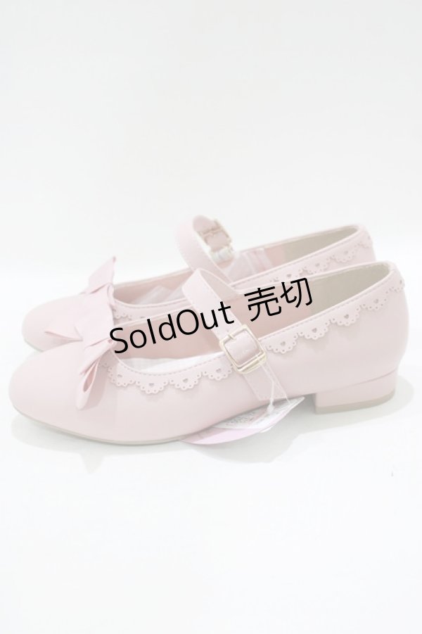 画像2: m petit by misako / サンリオキャラクターズコラボマイメロディパンプス LL ピンク H-25-09-27-037-LO-SH-NS-ZH (2)
