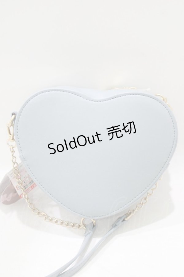 画像4: m petit by misako / AMハートリボンSLD  サックス H-25-09-27-004-LO-BG-NS-ZH (4)