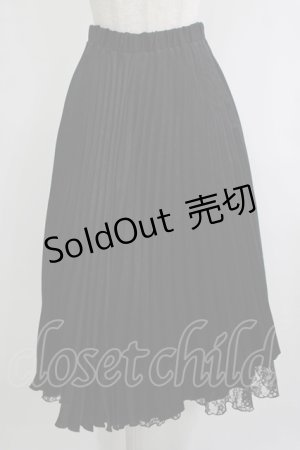 画像: axes femme / プリーツスカート M ブラック H-25-09-27-057-AX-SK-NS-ZH