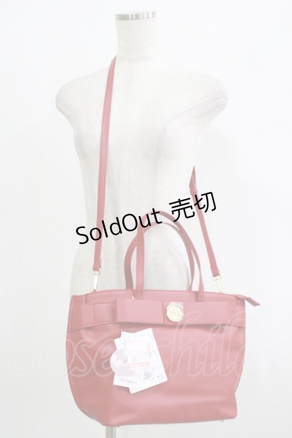 画像1: m petit by misako / TT*AMリボン2WAY  レッド H-25-09-27-006-LO-BG-NS-ZH (1)