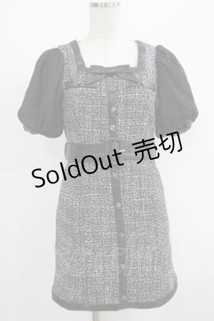 画像: Bubbles / ポイントレザーリボンワンピース Free ブラック H-25-09-27-067-CA-OP-NS-ZH