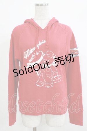 画像: metamorphose / くまモータースパーカー Free レッド H-25-09-27-079-ME-TO-NS-ZH