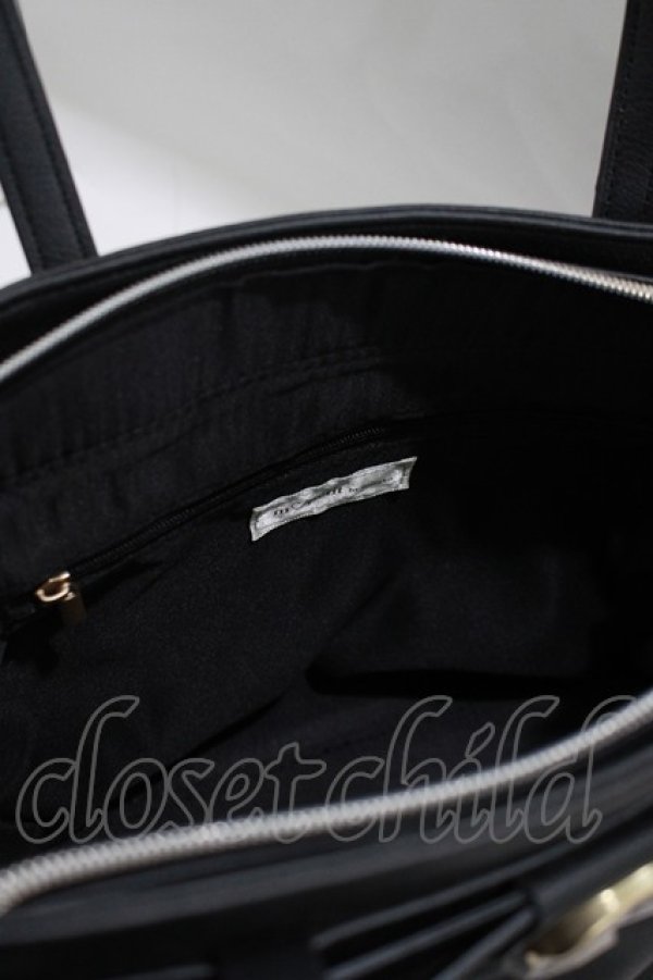 画像4: m petit by misako / TT*AMリボン2WAY  ブラック H-25-09-27-009-LO-BG-NS-ZH (4)