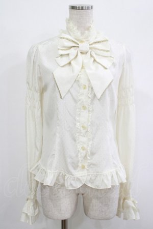 画像: Angelic Pretty / Elegant Romanceブラウス Free アイボリー H-25-09-28-042-AP-BL-NS-ZH