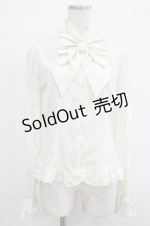 画像: Angelic Pretty / Elegant Romanceブラウス Free アイボリー H-25-09-28-042-AP-BL-NS-ZH